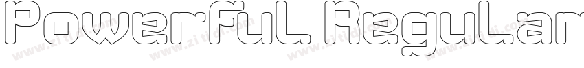 Powerful Regular字体转换 Powerful Regular字体转换